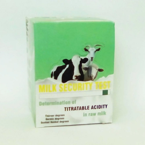 Тест на титруемую кислотность и PH молока Милк Секьюрити II (Milk Security II) (600 тестов)